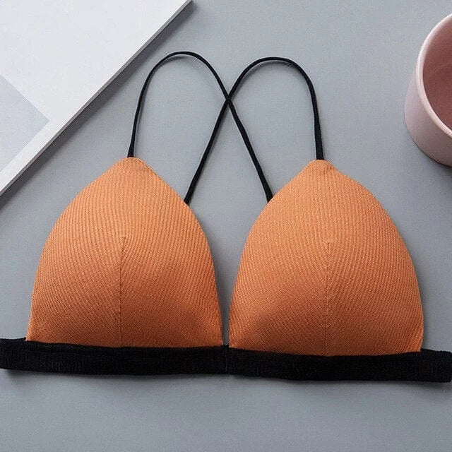 Soutien-gorge push-up classique - orange / universel