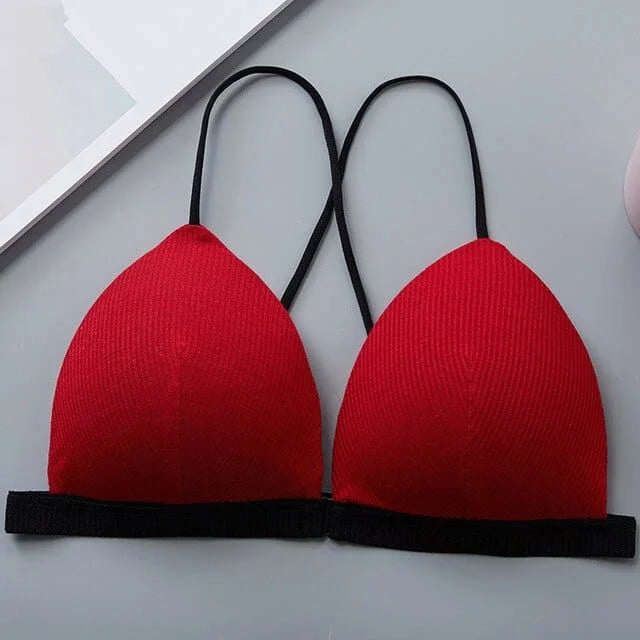 Soutien-gorge push-up classique - rouge / universel