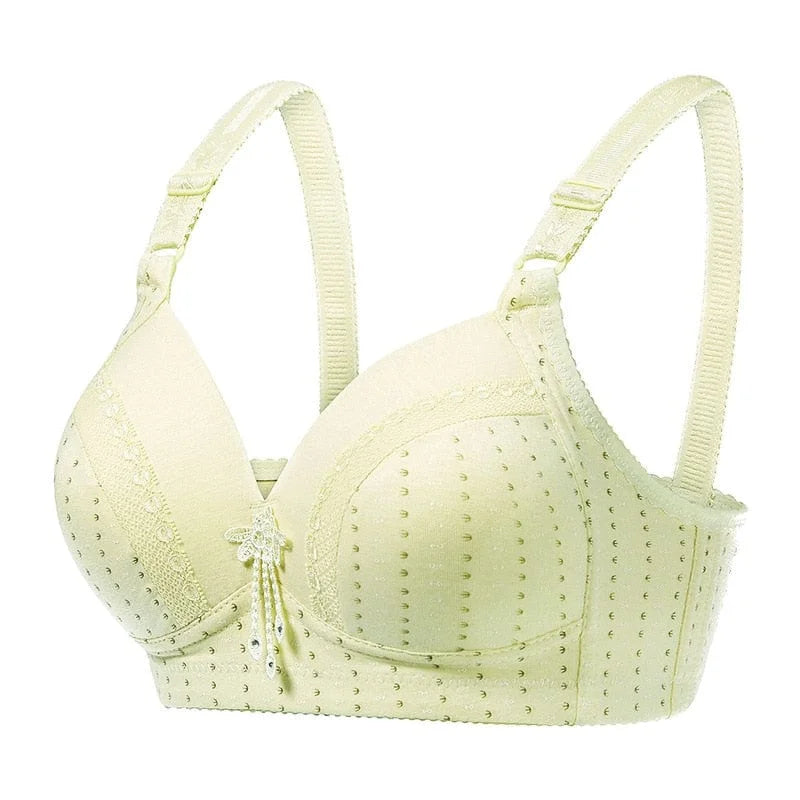 Soutien-gorge push-up respirant - jaune / 95b