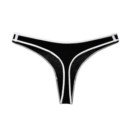 String classique en coton - noir / s/m