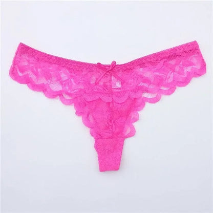 String en dentelle - rose / xs