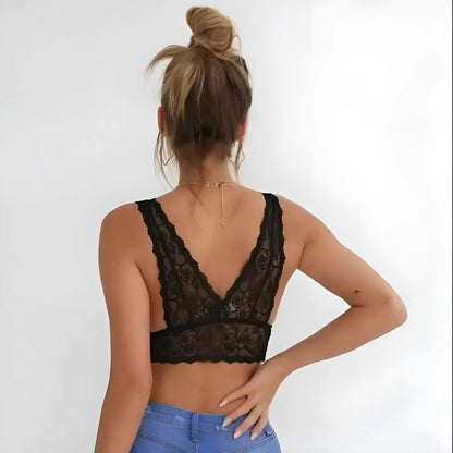  Triangle Bralette en Dentelle