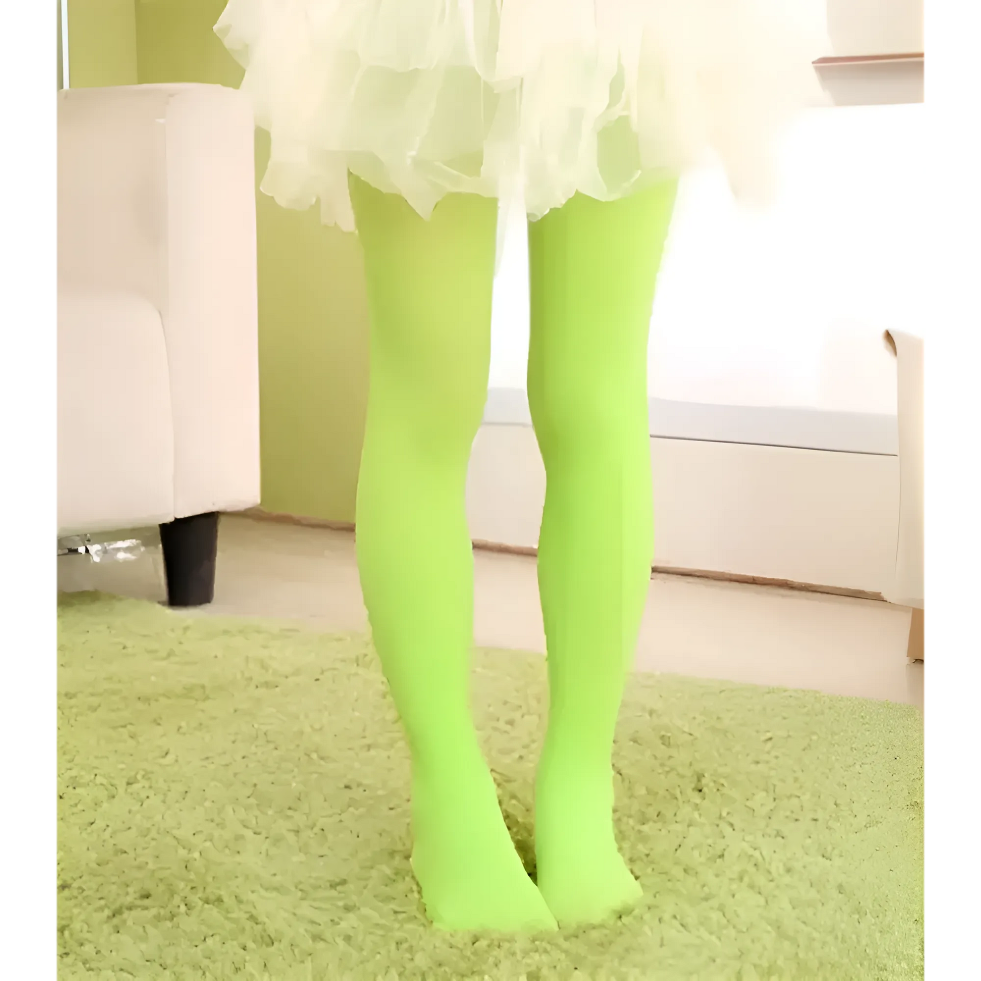 Vert Collants Universels pour Enfants