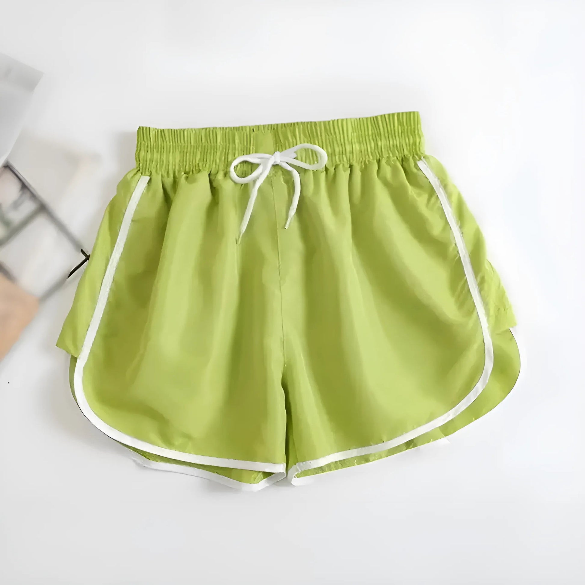 Vert Shorts de sport classiques