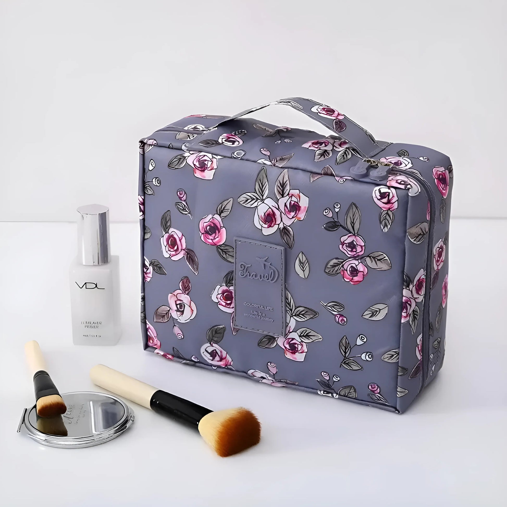 Violet Boîte de maquillage multifonctionnelle - Vanity Box