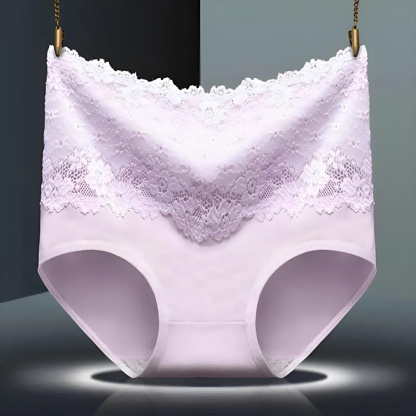 Violet Culotte haute en dentelle