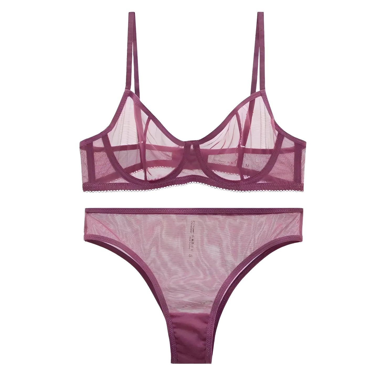 Violet Ensemble de lingerie en fine maille